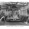 Remains Lying in state at Chicago