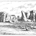 Stonehenge from the North-West