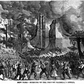 New York - Burning of the Provost Marshal's office