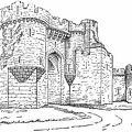 Beaumaris Castle, Entrance.jpg