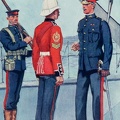 Uniforms of the Royal Marines - Gunner, R.M.A.,Colour-Sergeant, R.M.L.I., Major, R.M.A.jpg