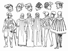 Costumes, 1570-1605