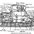 Cross section of the M13-40 four-man tank