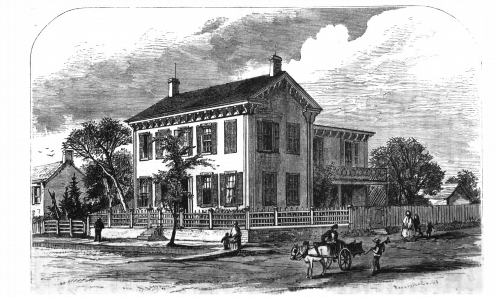 Abraham Lincolns home in Springfield
