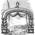 Funeral Arch on the Hudson