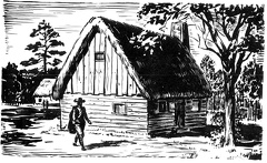 Early Jamestown House