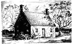 Brick House at Jamestown