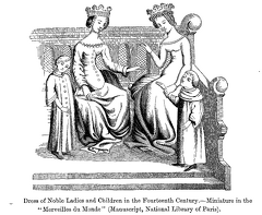 Noble ladies and Children