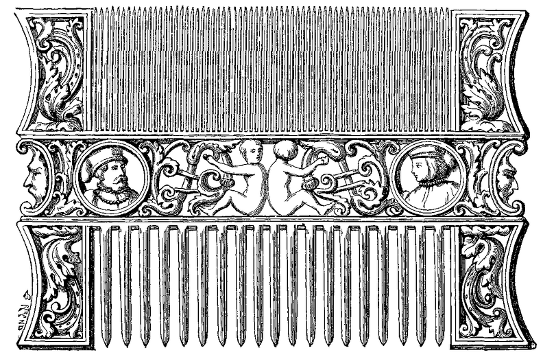 Sculptured Comb
