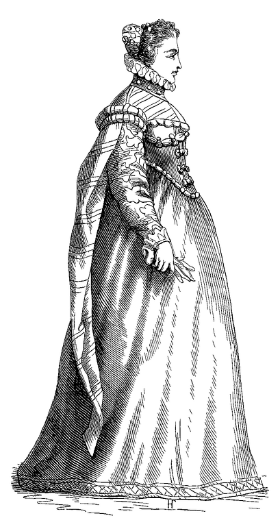 Costumes of the Ladies and Damsels of the Court of Catherine de Medicis.png