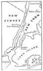 Map Illustrating the Battle of Long Island