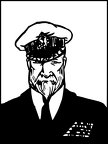 Captain with Beard