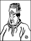 Chinaman with beard