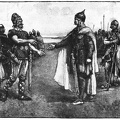 Meeting of Edmund Ironside and Canute on the island of Olney