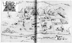 Drawing of Jamestown