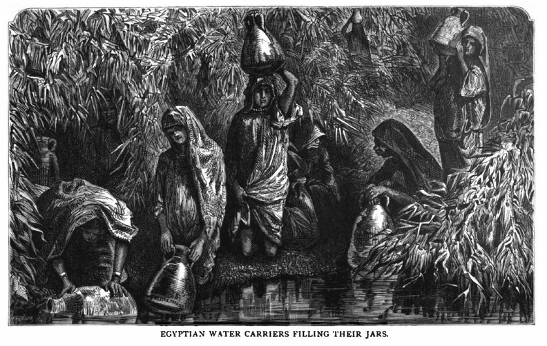 Egyptian Water Carriers filling their jars.jpg