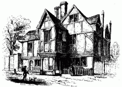 Cowley's house—street front