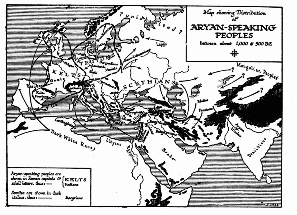 Aryan-speaking Peoples 1000-500 B.C. (Map).png