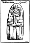 A Menhir of the Neolithic Period
