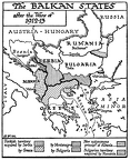 The Balkan States, 1913