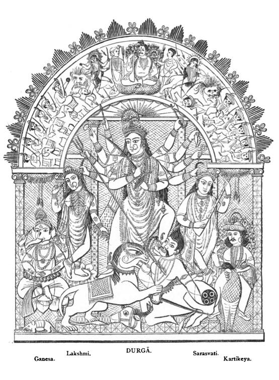Durga, and other deities