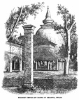 Buddhist Temple and Dagosa at Kelaniva, Ceylon
