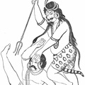 Siva slaying an Asura
