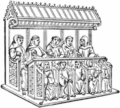 A Semi-choir of Franciscan Friars