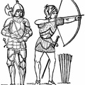 Man-at-Arms and Archer of the Fifteenth Century