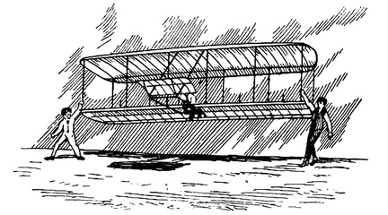 Launching the Wright Glider