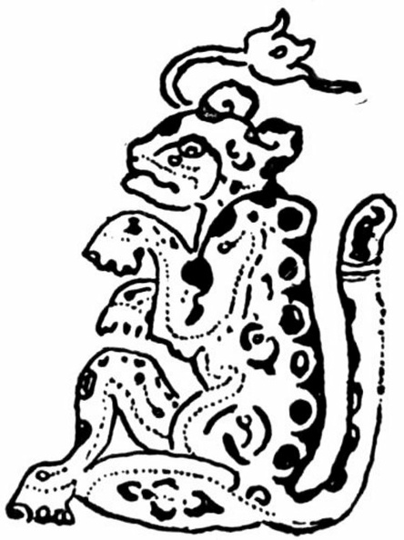 Jaguar in Dresden Codex.jpg