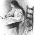 Young Lady writing