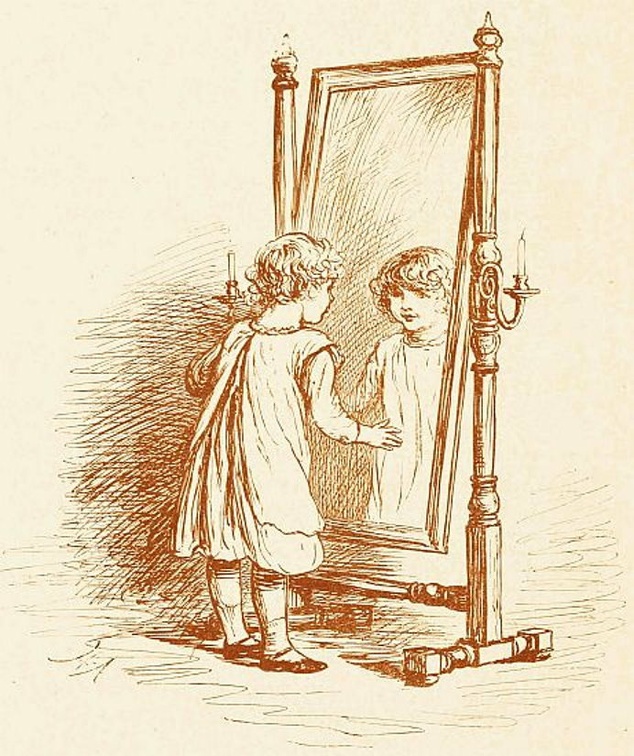 Little girl looking in the mirror.jpg