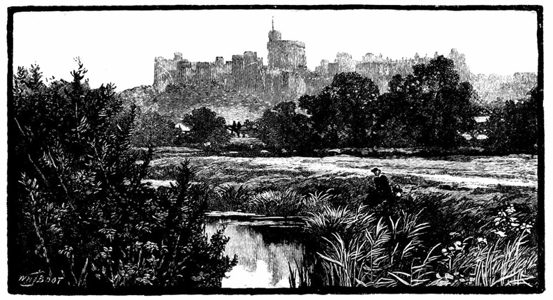 Distant View of Windsor Castle