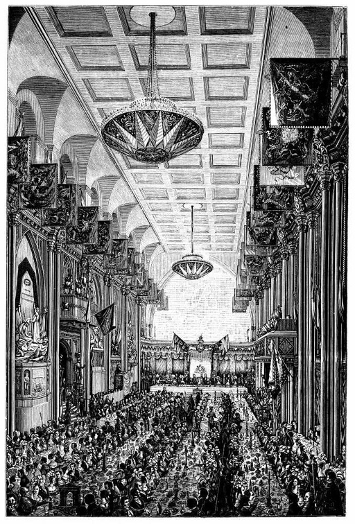 Banquet to the Queen in the Guildhall.jpg