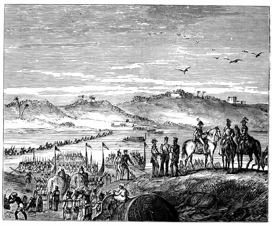 The British Army Crossing the Sutlej