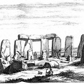 Inward View of Stonehenge from the high altar. Aug. 1722