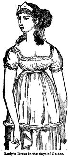 Lady's Dress in the days of Greece