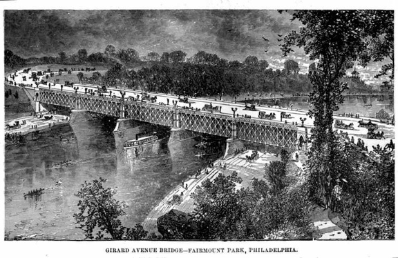 Girard Avenue Bridge, Fairmount Park, Philadelphia