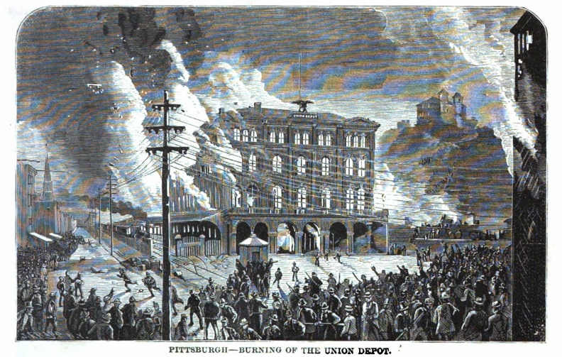 Pittsburgh - Burning of the union depot.jpg
