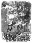 New York - The riot in Lexington Avenue