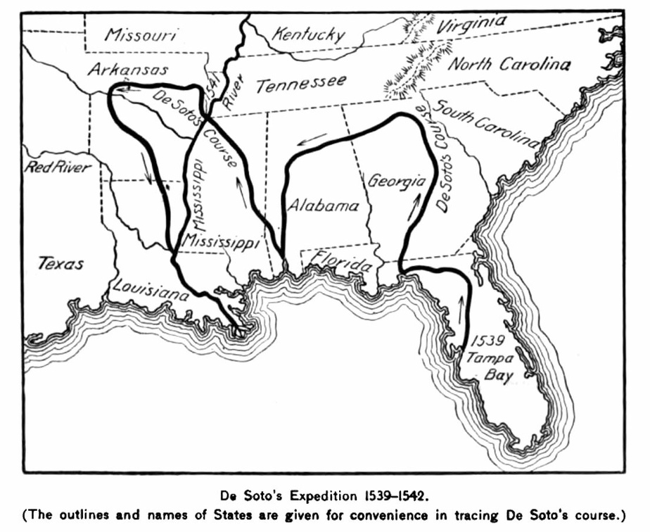 De Soto's Expedition 1539-1542