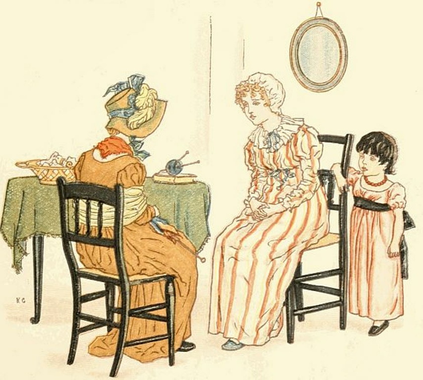 An old lady talking to a young lady and a little girl.jpg