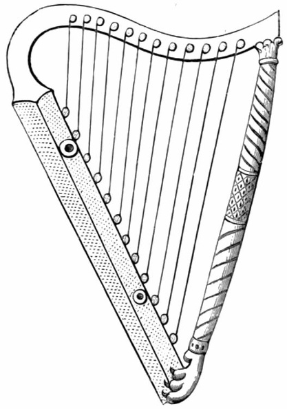 Harp, ninth century.jpg