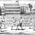 First Fight of SPRING and LANGAN, on Worcester Race-Course, January 24th, 1824