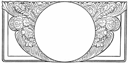 Leafy Circular frame