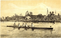 'Sans nom ' at the Race of June 8, 1884, near Leiden.