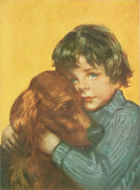 A Boy and his dog both looking sad.jpg