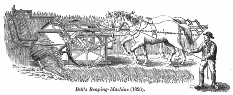 Bell's Reaping-Machine (1826)