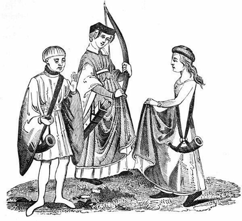 Hunting Dresses.—XV. Century.jpg